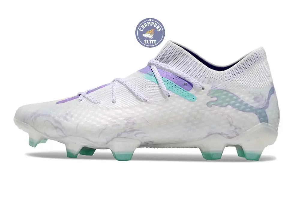 Future 7 Ultimate FG/AG Brilliance - Blanc/Noir/Spring Lavender ÉDITION LIMITÉE - Image 5