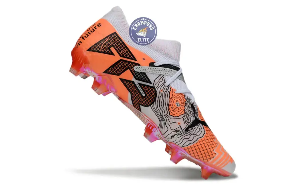 Future 7 Ultimate FG/AG Conquer your Mountain - Blanc/Orange/Argenté ÉDITION LIMITÉE - Image 3