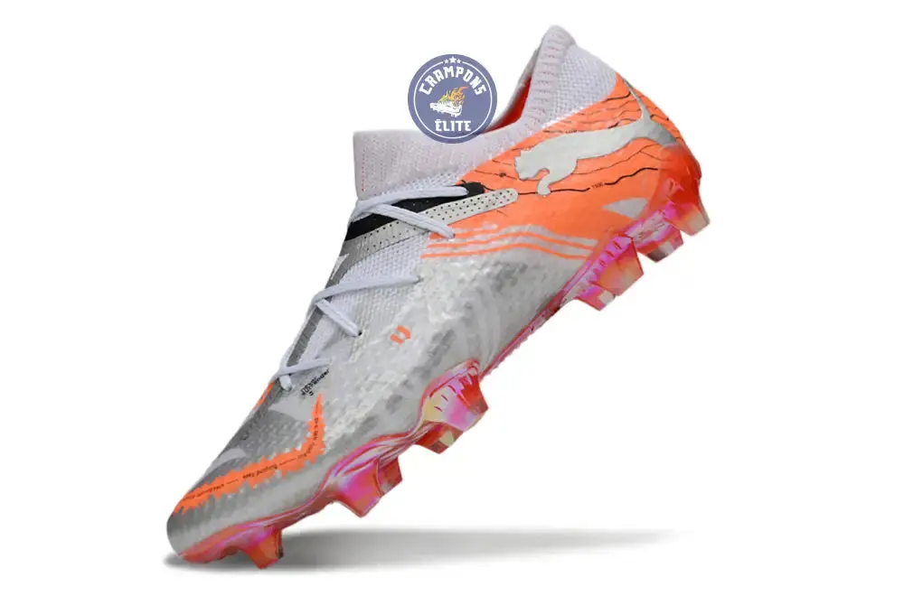 Future 7 Ultimate FG/AG Conquer your Mountain - Blanc/Orange/Argenté ÉDITION LIMITÉE - Image 4