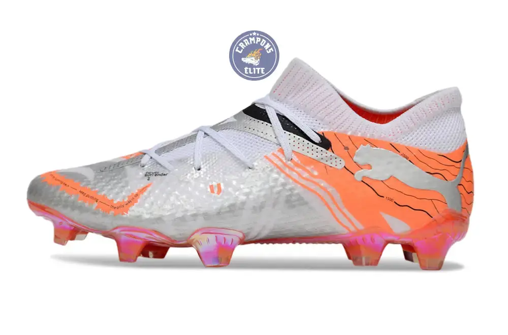 Future 7 Ultimate FG/AG Conquer your Mountain - Blanc/Orange/Argenté ÉDITION LIMITÉE - Image 5