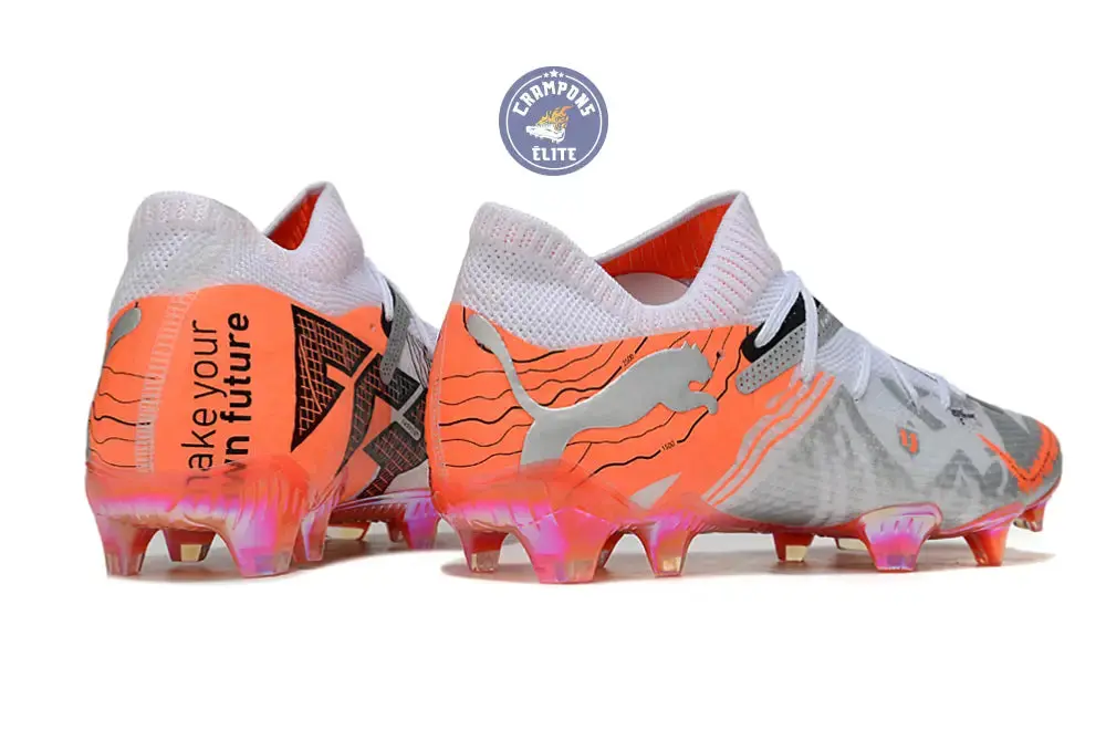 Future 7 Ultimate FG/AG Conquer your Mountain - Blanc/Orange/Argenté ÉDITION LIMITÉE - Image 6