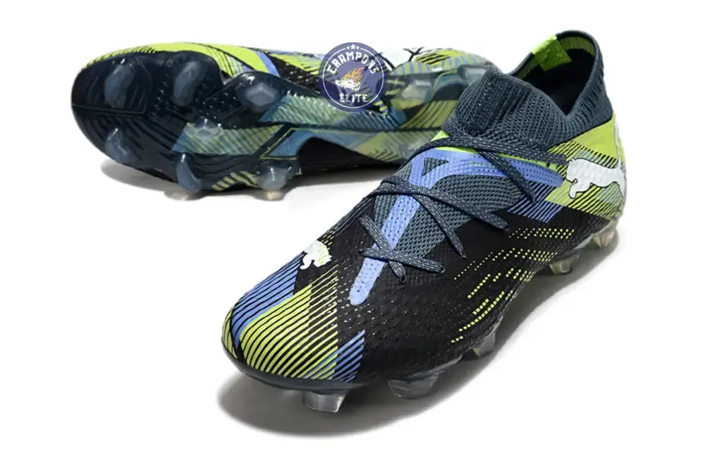 Future 7 Ultimate FG/AG Lights Out - Gray Skies/Blanc/Fizzy Apple - Image 2