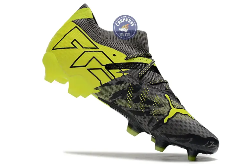 Future 7 Ultimate FG/AG Rush - Strong Gray/Cool Dark Gray/Electric Lime ÉDITION LIMITÉE - Image 3
