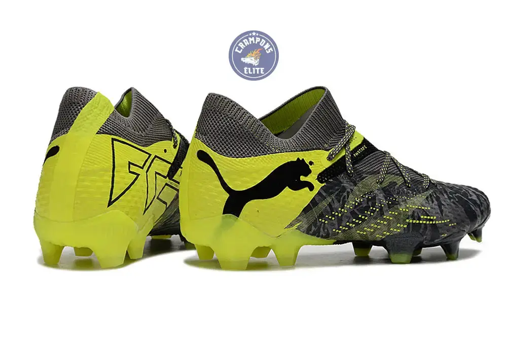Future 7 Ultimate FG/AG Rush - Strong Gray/Cool Dark Gray/Electric Lime ÉDITION LIMITÉE - Image 6