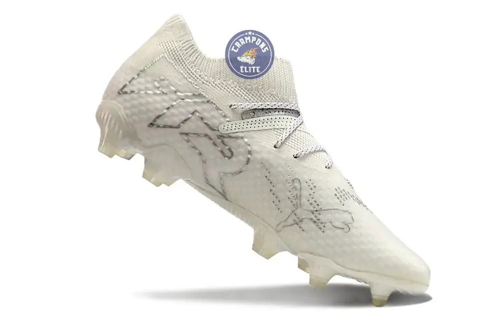 Future 7 Ultimate FG/AG White Pack - Blanc/Argenté - Image 3