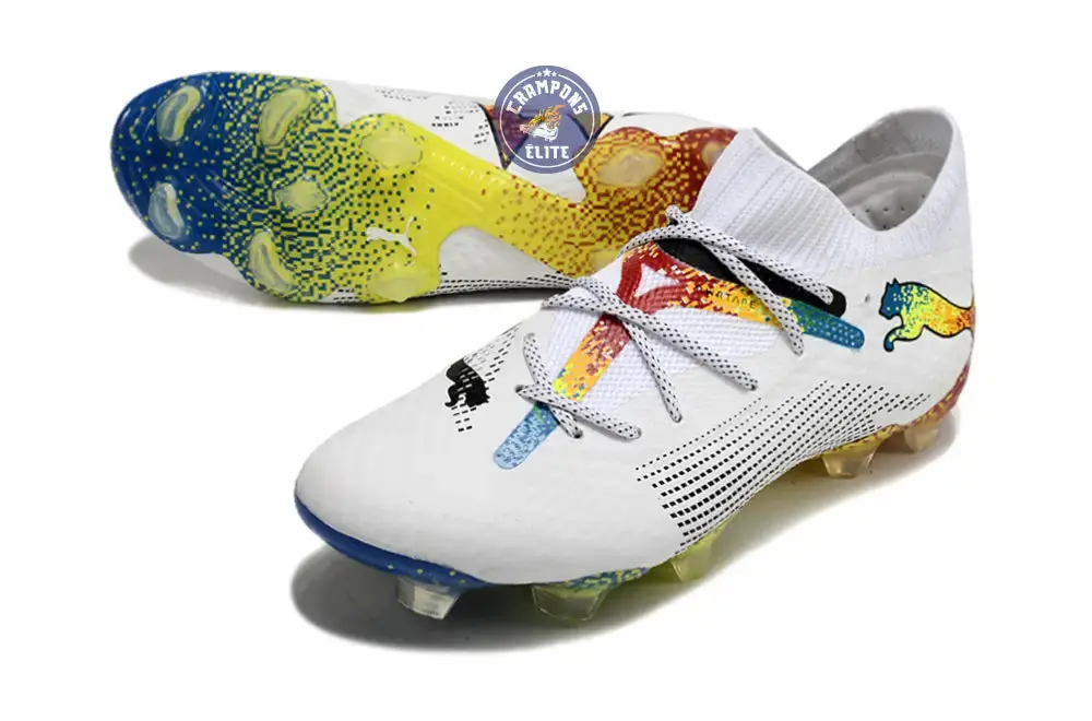 Future 7 Ultimate FG - Blanc/Bleu/Jaune/Rouge - Image 2