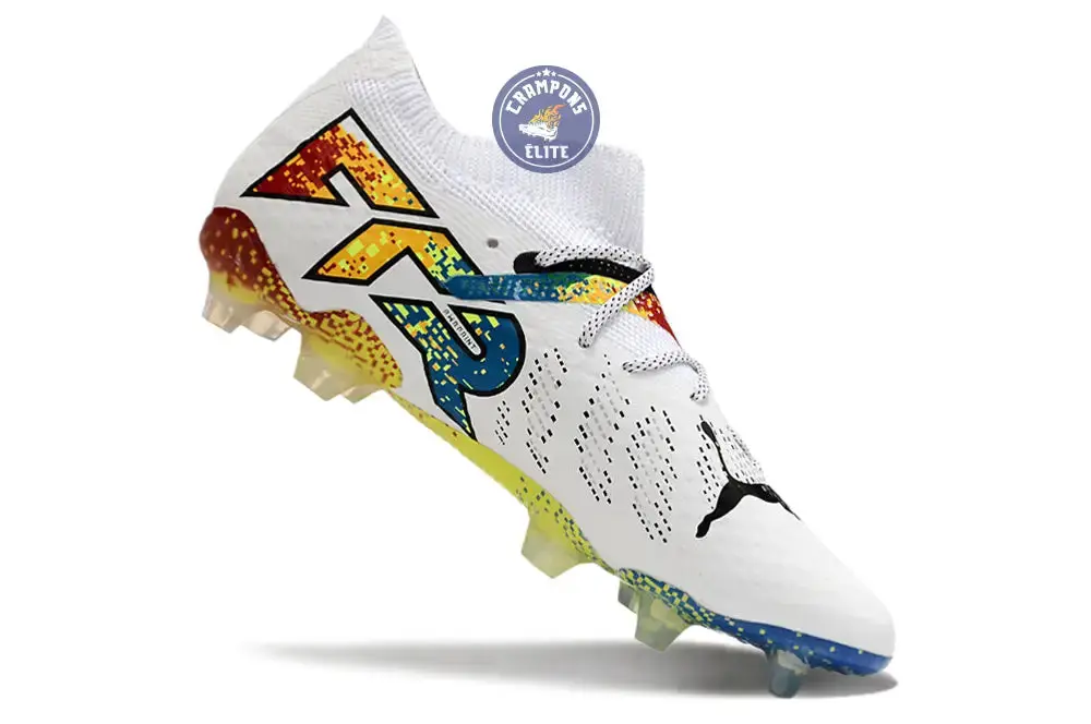 Future 7 Ultimate FG - Blanc/Bleu/Jaune/Rouge - Image 3