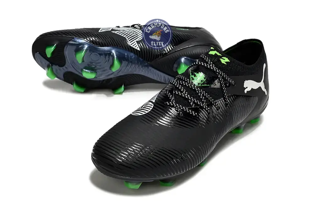 FUTURE 8 LOW FG Eclipse - Noir/Cool Light Gray/Vert - Image 2