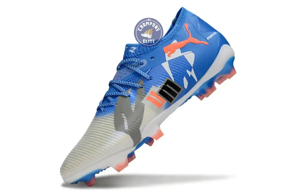FUTURE 8 LOW Forever FG - Bleu/Blanc/Orange - Image 4