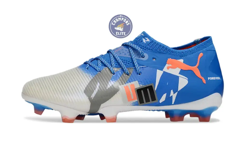FUTURE 8 LOW Forever FG - Bleu/Blanc/Orange - Image 5