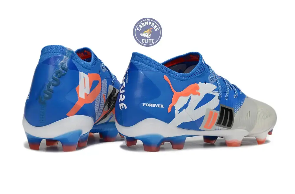 FUTURE 8 LOW Forever FG - Bleu/Blanc/Orange - Image 6