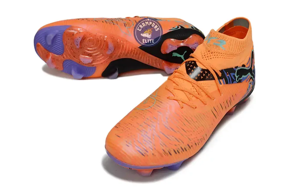 Future 8 Match FG Creativity - Orange Poppy/Dark Amethyst/Bleu/Noir ÉDITION LIMITÉE - Image 2