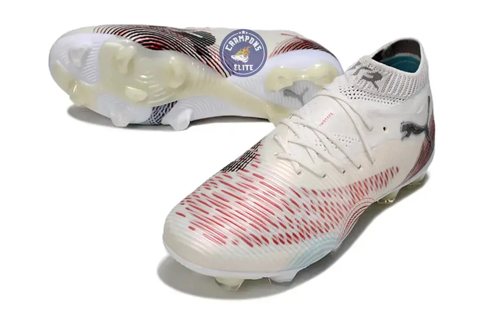 Future 8 Ultimate FG - Blanc/Bordeaux/Gris/Jaune - Image 2