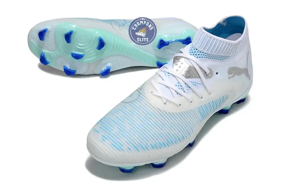 Future 8 Ultimate FG - Bleu Ciel/Blanc/Gris - Image 2
