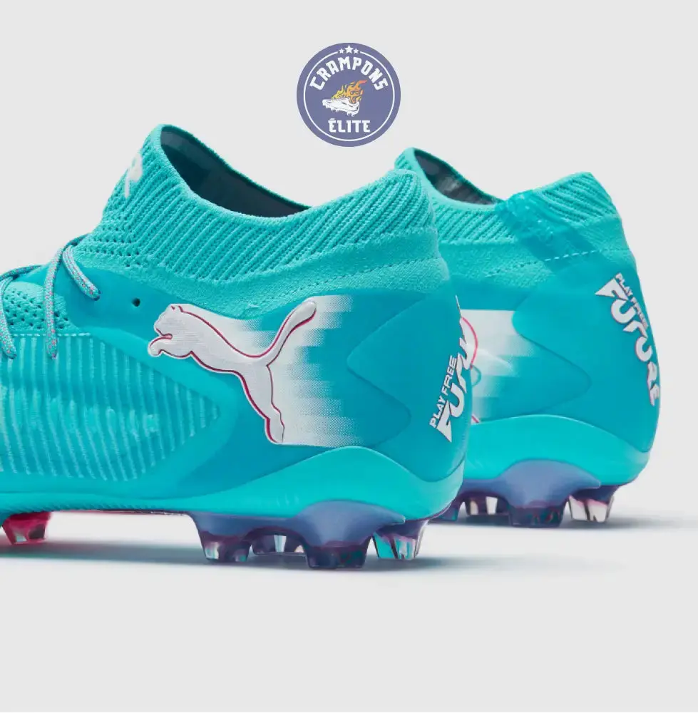 Future 8 Ultimate FG - Bleu Turquoise/Rose/Blanc - Image 5