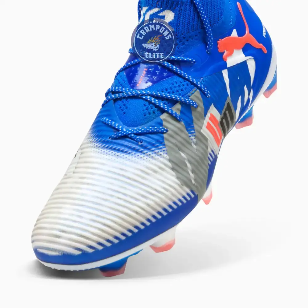 Future 8 Ultimate Forever FG - Bleu/Blanc/Orange - Image 2
