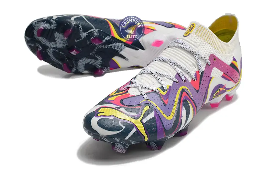 Future Ultimate FG Creativity - Blanc/Violet/Jaune ÉDITION LIMITÉE - Image 2
