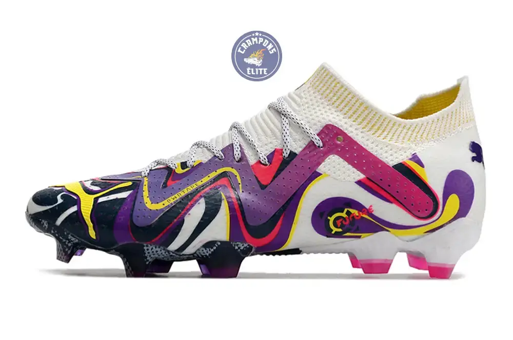 Future Ultimate FG Creativity - Blanc/Violet/Jaune ÉDITION LIMITÉE - Image 5