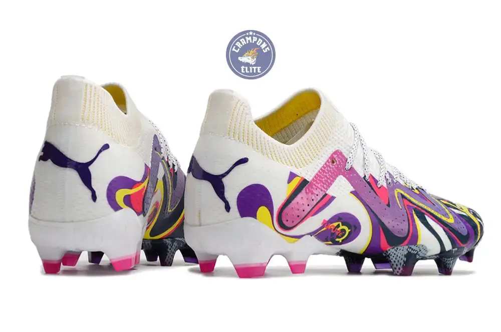 Future Ultimate FG Creativity - Blanc/Violet/Jaune ÉDITION LIMITÉE - Image 6