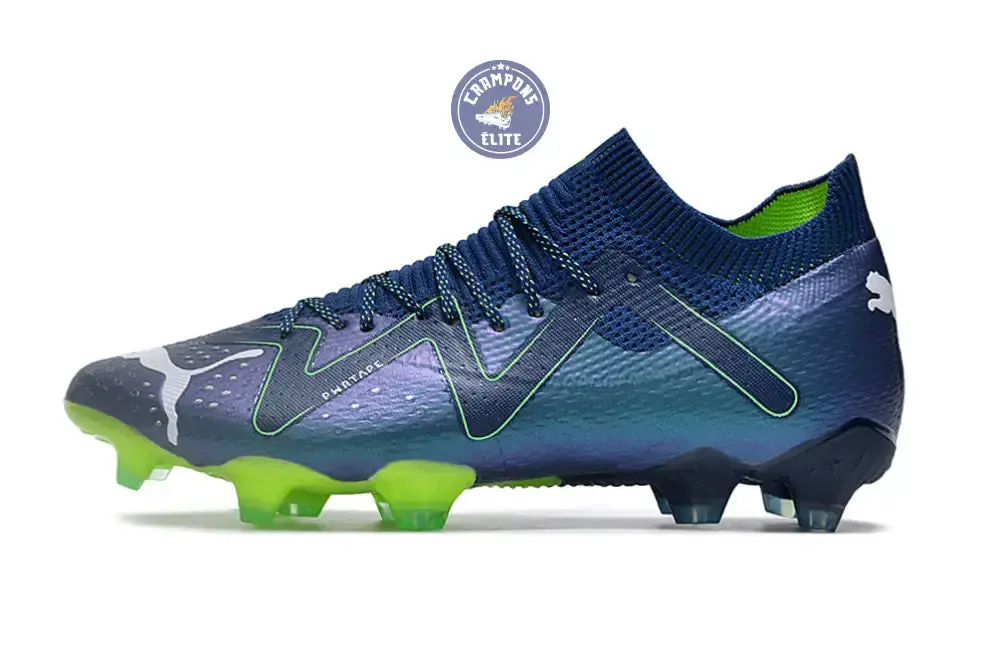 Future Ultimate FG Gear Up - Persian Blue/Blanc/Vert - Image 5