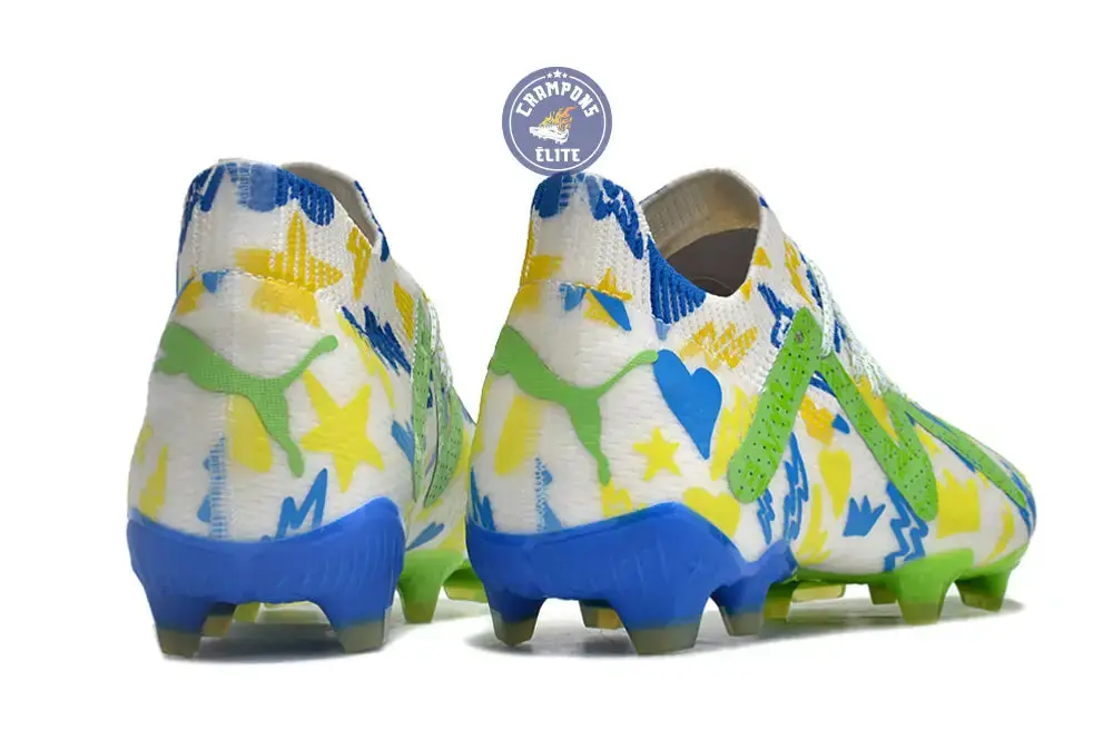 Future Ultimate FG Neymar Jr. Instituto - Blanc/Bleu/Jaune/Vert ÉDITION LIMITÉE - Image 6