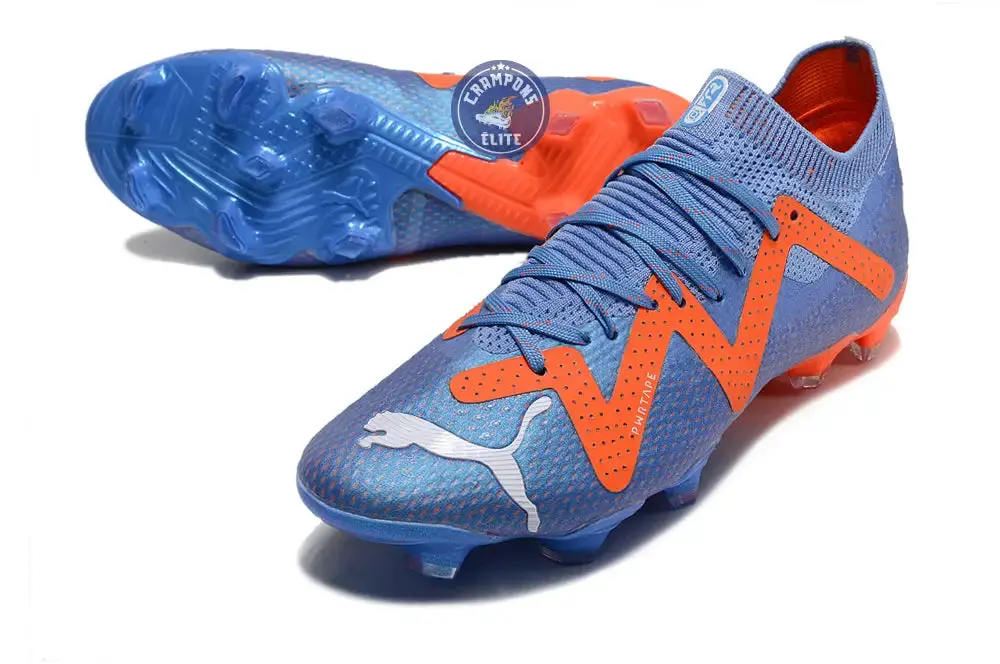 Future Ultimate FG Supercharge - Bleu/Blanc/Orange - Image 2