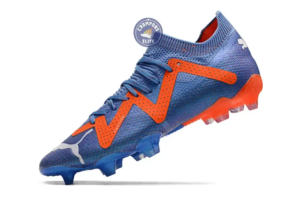 Future Ultimate FG Supercharge - Bleu/Blanc/Orange - Image 4
