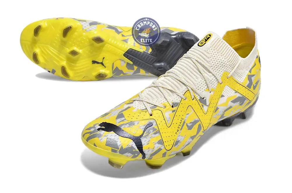 Future Ultimate FG Voltage - Sedate Gray/Gris/Yellow Blaze - Image 2