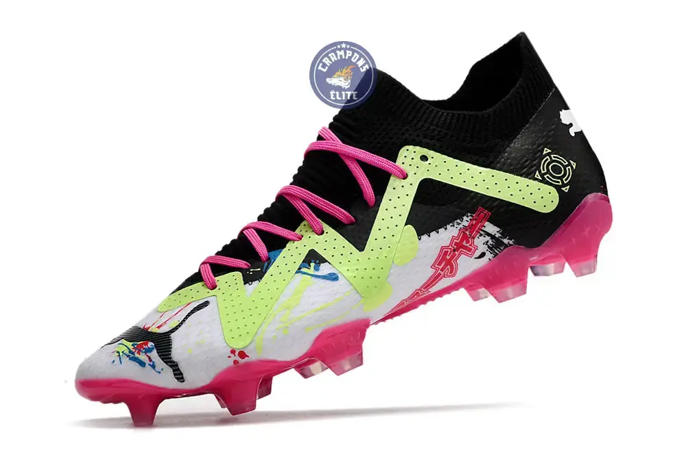 Future x PowerCat Tokyo Match FG - Noir/Rose/Jaune/Blanc - Image 4