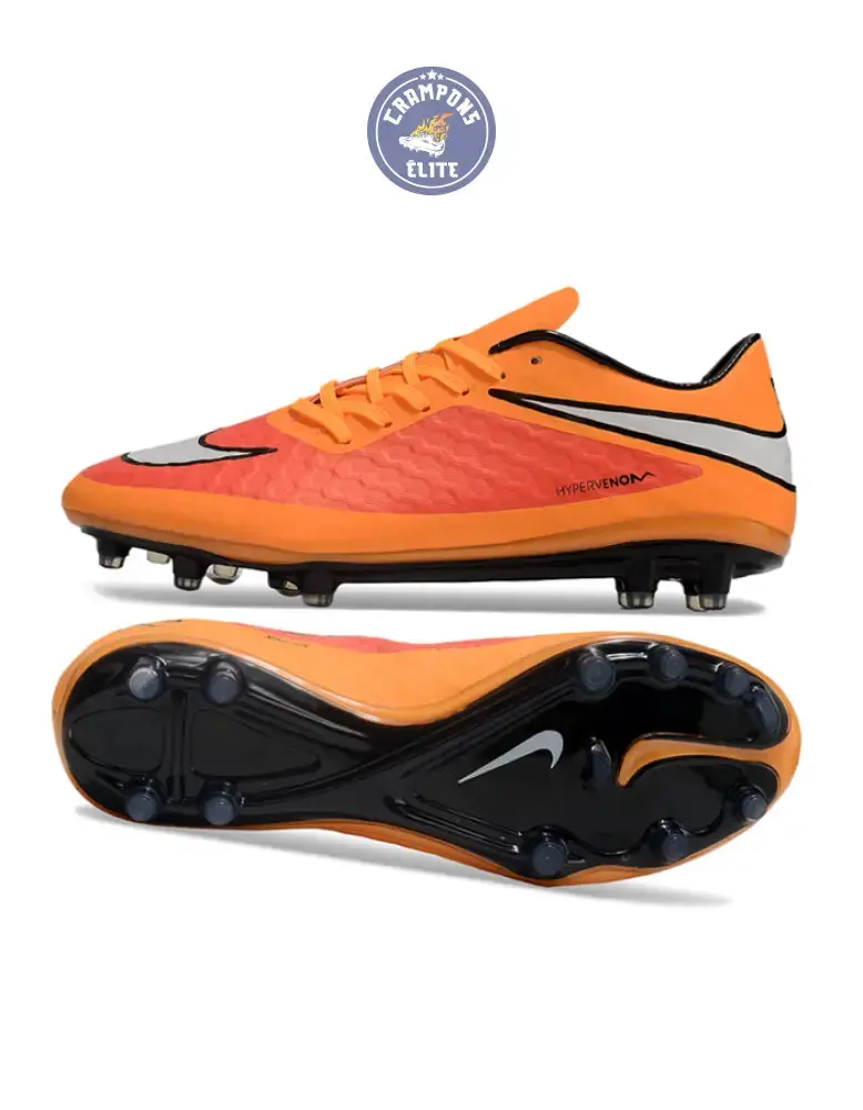 Hypervenom 1 FG - Rouge/Blanc/Orange - Image 2