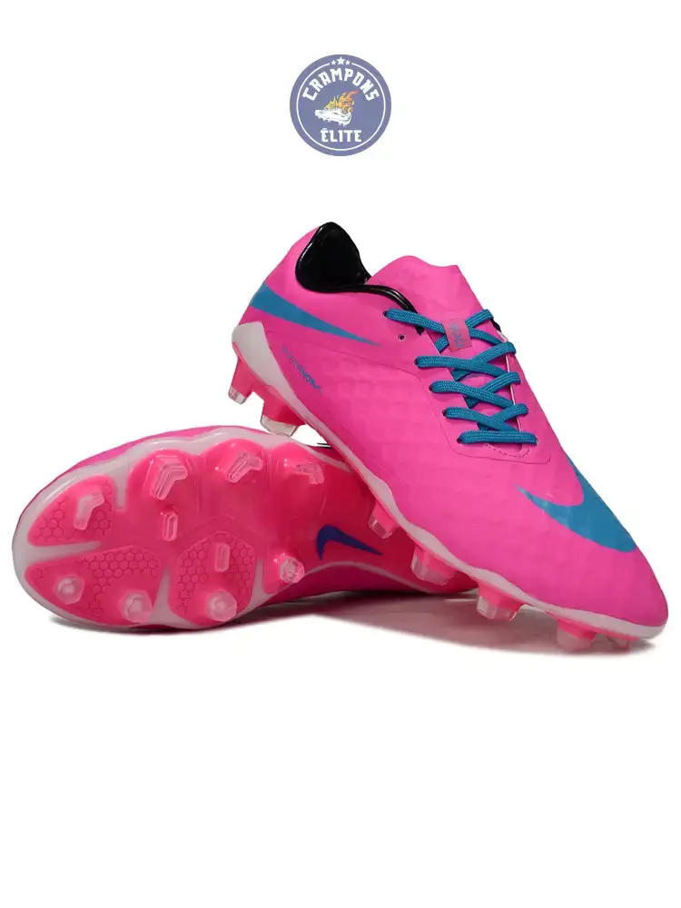 New Hypervenom Phantom 1 FG - Rose/Bleu - Image 2