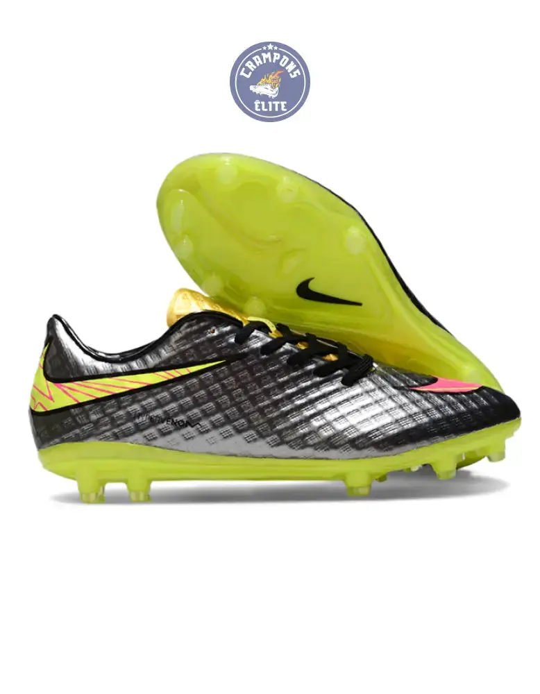 Hypervenom Phantom Prem FG - Chrome/Hyper Rose/Or Metallique