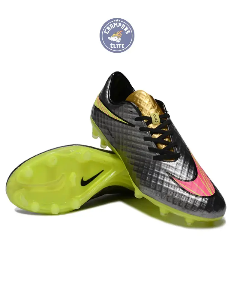 Hypervenom Phantom Prem FG - Chrome/Hyper Rose/Or Metallique - Image 2
