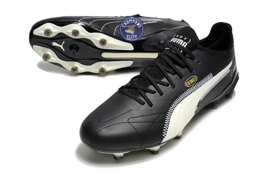 King Ultimate FG/AG Art of Football - Noir/Alpine Snow/Doré/Blanc ÉDITION LIMITÉE - Image 2