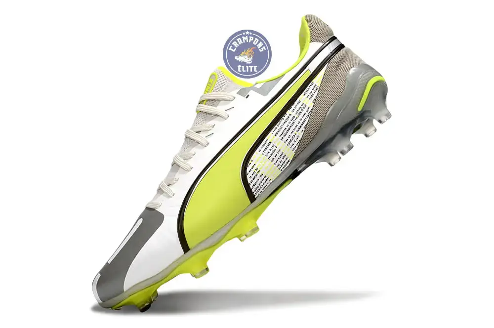 King Ultimate FG/AG Forever - Gris/Electric Lime/Blanc/Flat Light Gray ÉDITION LIMITÉE - Image 4