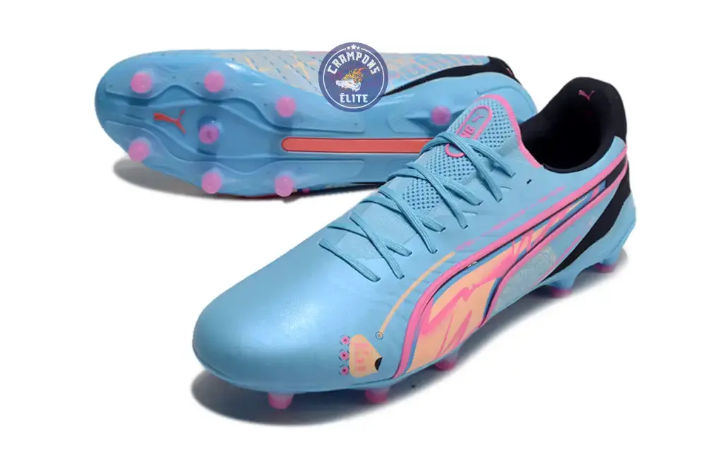 King Ultimate FG/AG Volume Up - Bleu/Poison Pink/Bleu - Image 2