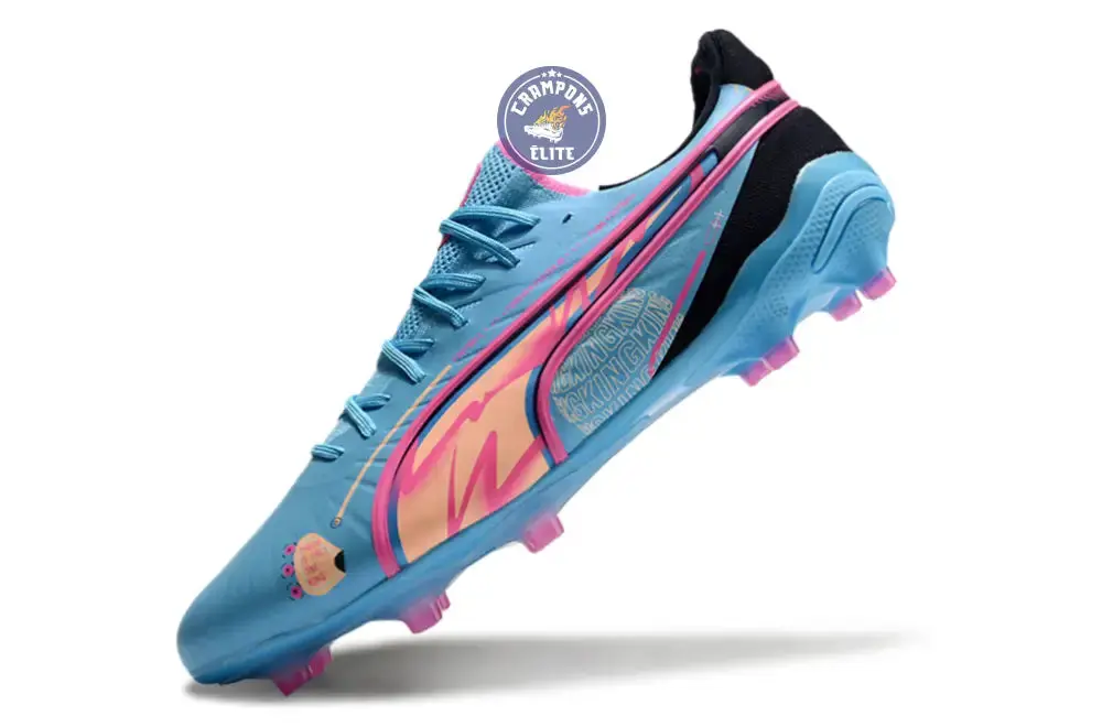King Ultimate FG/AG Volume Up - Bleu/Poison Pink/Bleu - Image 4