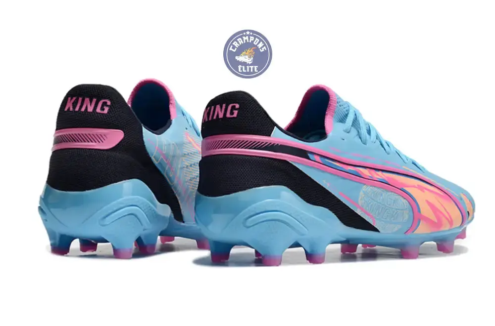 King Ultimate FG/AG Volume Up - Bleu/Poison Pink/Bleu - Image 6