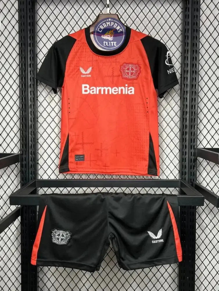 Kits Enfants Bayer Leverkusen 2024/25 Domicile