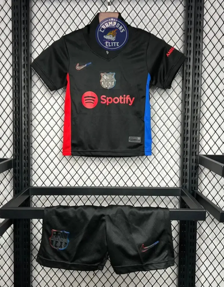 Kits Enfants FC Barcelone 2024/25 Extérieur