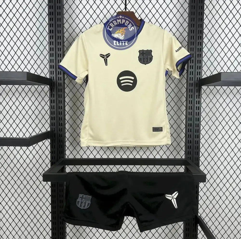 Kits Enfants FC Barcelone 2025/26 Extérieur