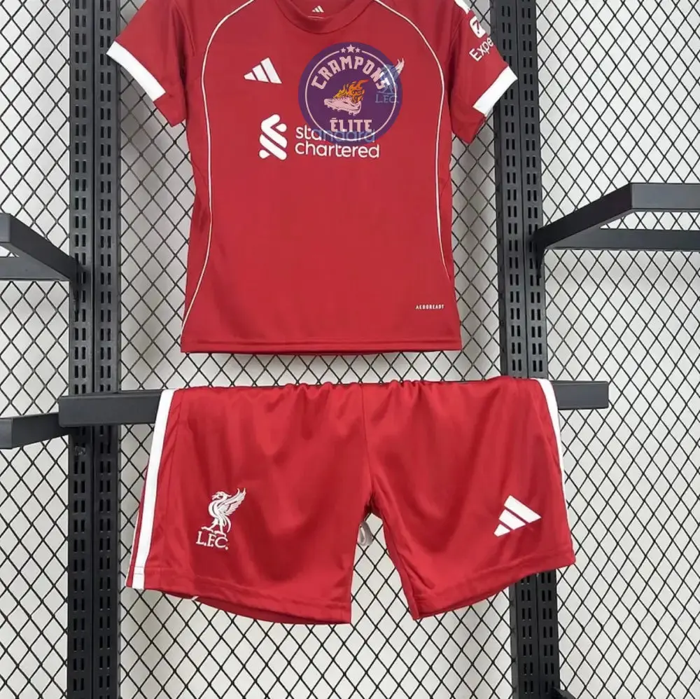 Kits Enfants Liverpool 2025/26 Domicile - Image 2