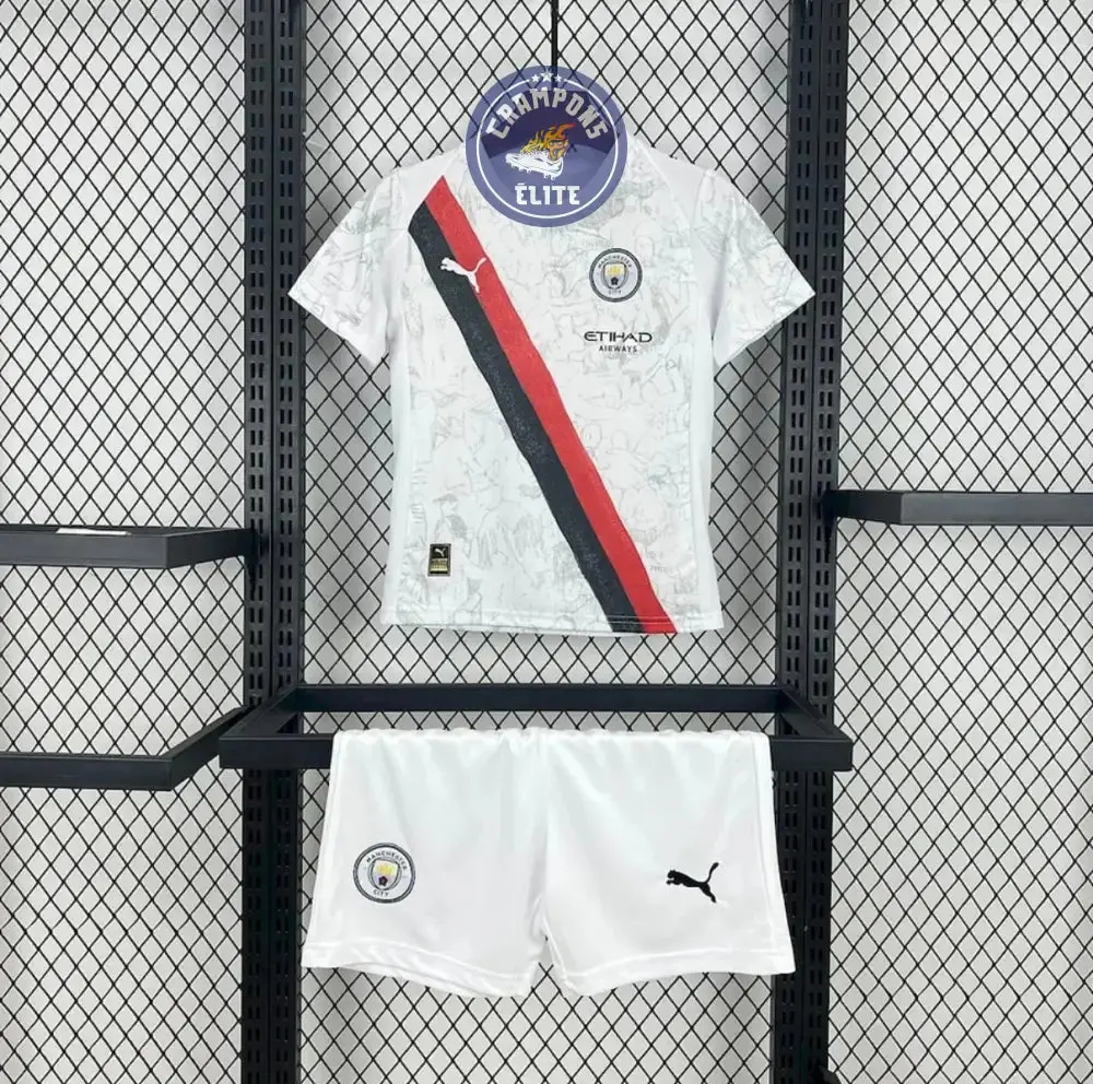 Kits Enfants Manchester City 2025/26 Extérieur