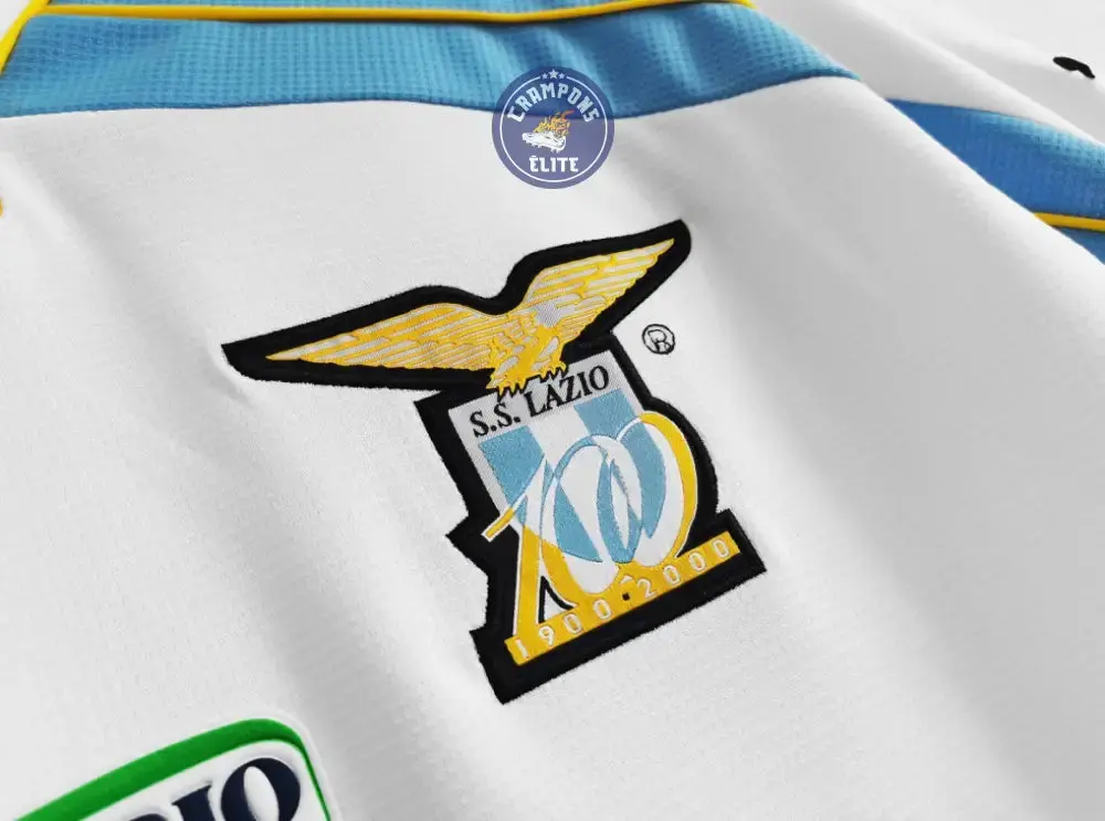 Lazio 1999/00 Extérieur à manches longues - Image 4
