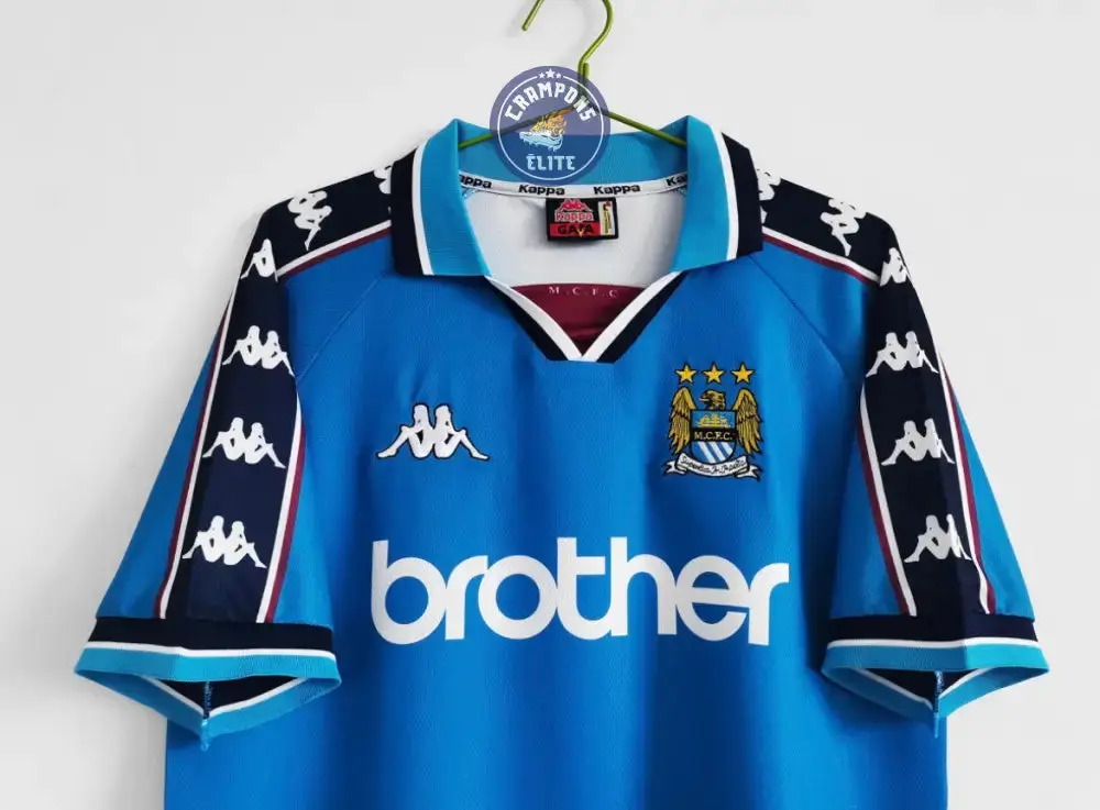 Manchester City 1997/98 Domicile - Image 8