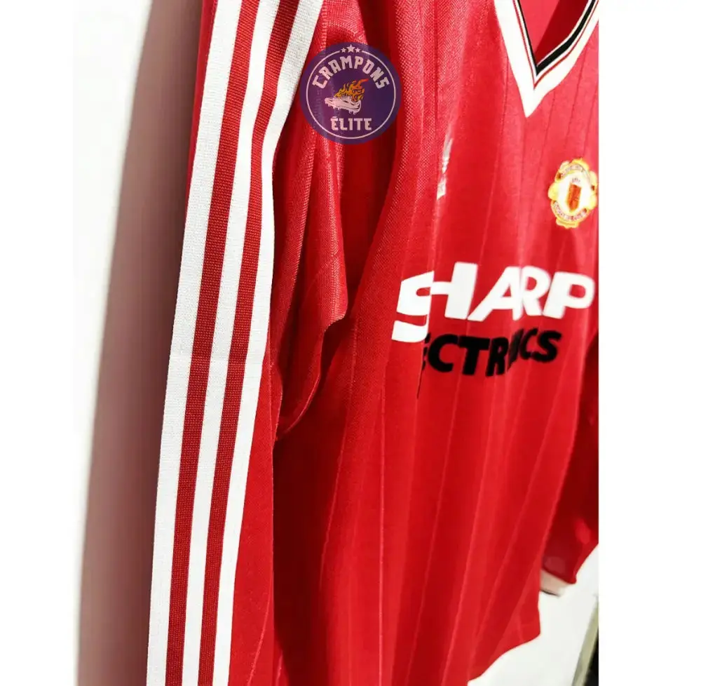 Manchester United 1982/83 Domicile à manches longues - Image 7