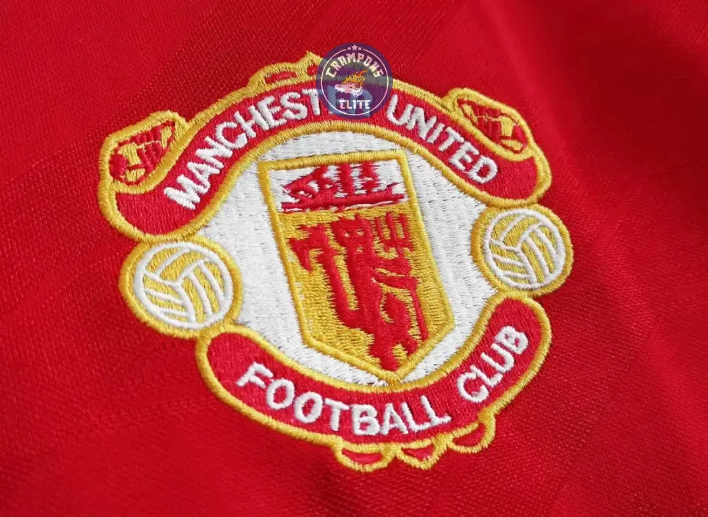 Manchester United 1986/87 Domicile à manches longues - Image 4