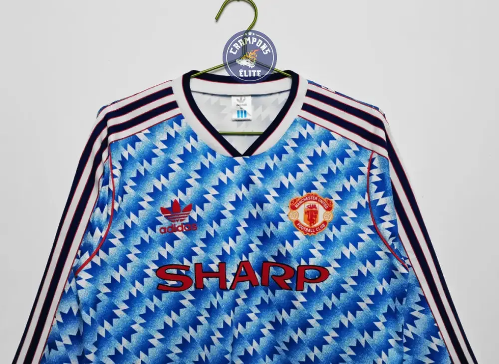 Manchester United 1991/92 Extérieur à manches longues - Image 2