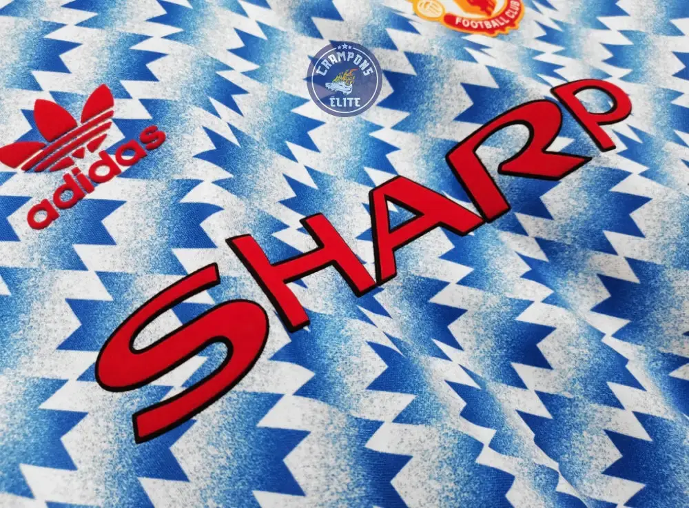 Manchester United 1991/92 Extérieur à manches longues - Image 6