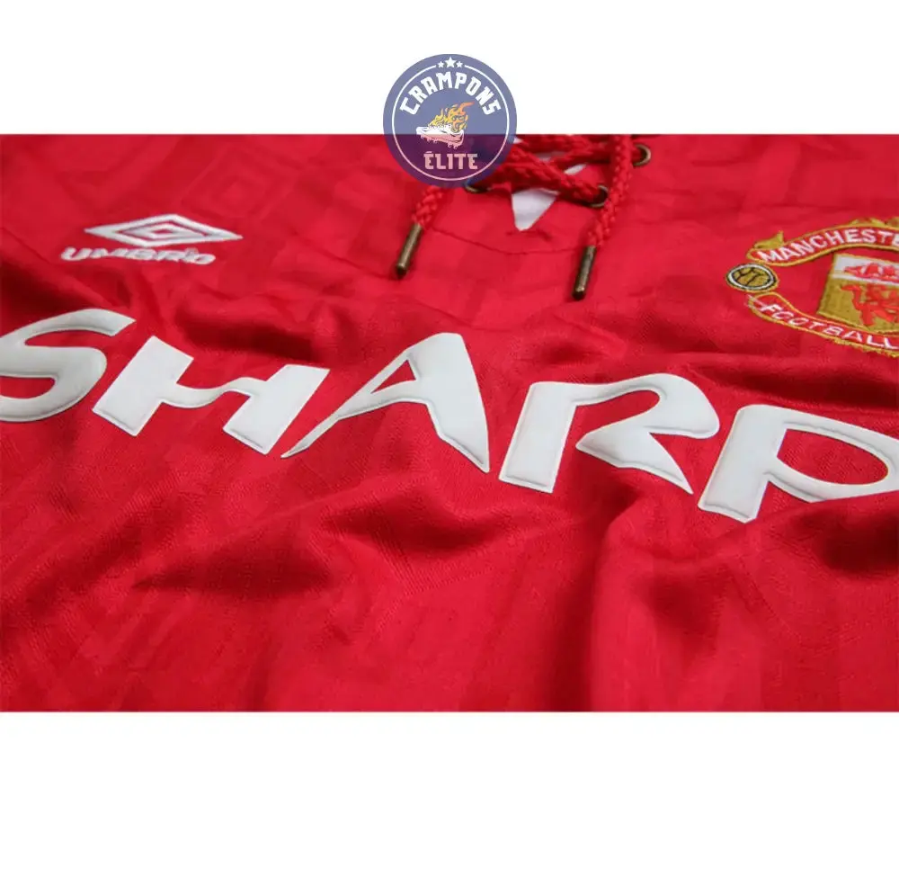 Manchester United 1992/93 Domicile à manches longues - Image 3